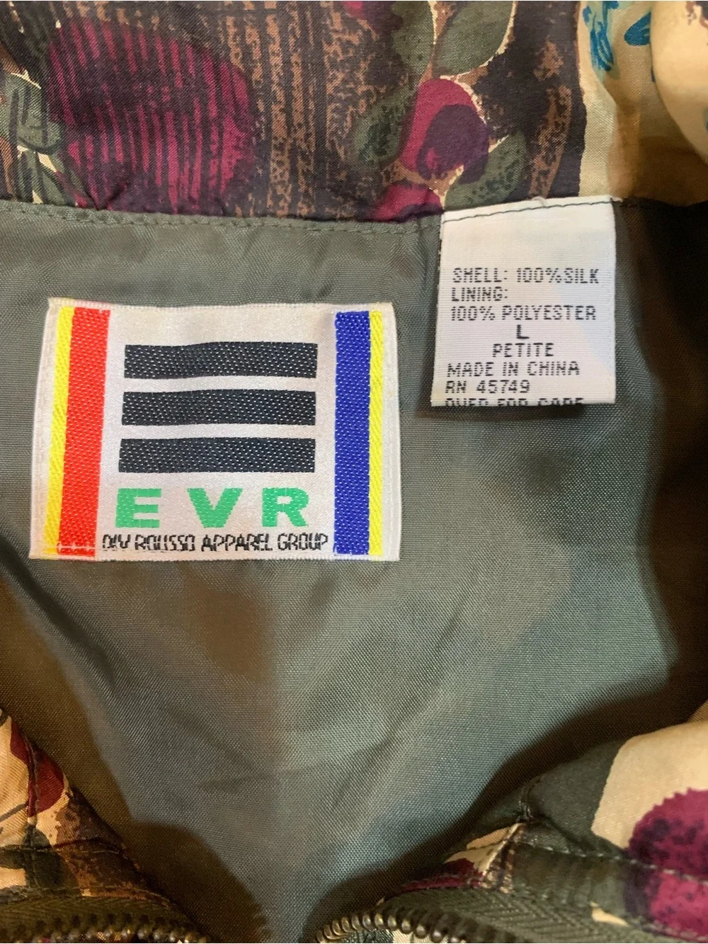 Vintage/Y2K Silk windbreaker set. Size L